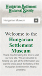 Mobile Screenshot of hungarianmuseum.com